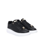 Sneakers Donna Guess Fireup 4 G Logo Peony Leather Black