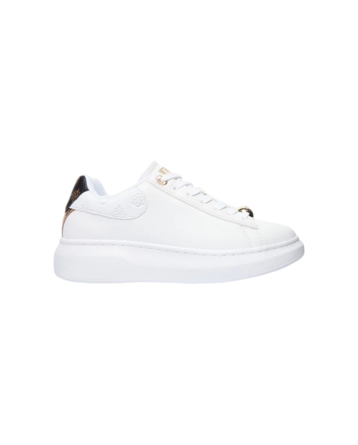 Sneakers Donna Guess Fireup 4 G Logo Peony Leather White