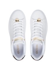 Sneakers Donna Guess Fireup 4 G Logo Peony Leather White
