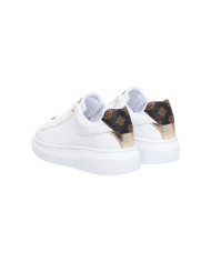 Sneakers Donna Guess Fireup 4 G Logo Peony Leather White
