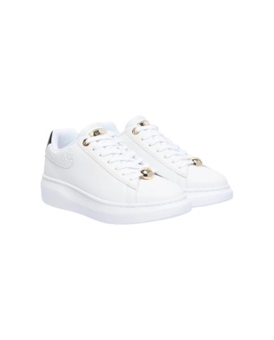 Sneakers Donna Guess Fireup 4 G Logo Peony Leather White