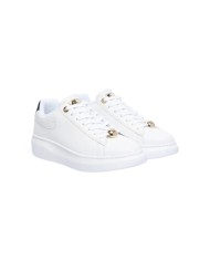 Sneakers Donna Guess Fireup 4 G Logo Peony Leather White
