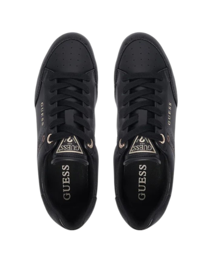 Sneakers Donna Guess Gilax 4 G Logo Peony Leather Black