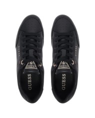 Sneakers Donna Guess Gilax 4 G Logo Peony Leather Black