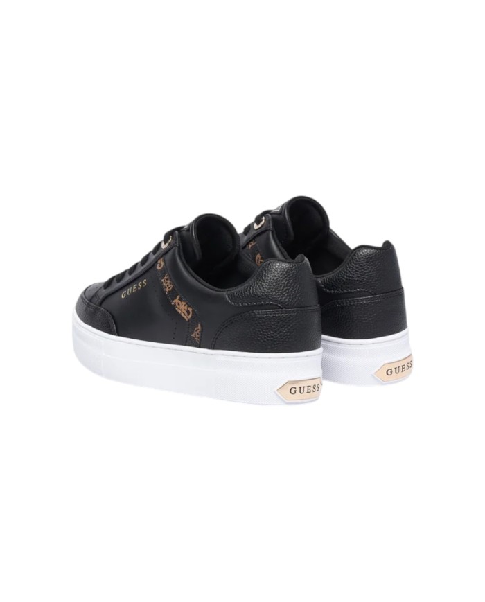 Sneakers Donna Guess Gilax 4 G Logo Peony Leather Black