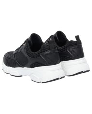 Sneakers Donna Guess Indye 4 G Logo Mesh Leather Black