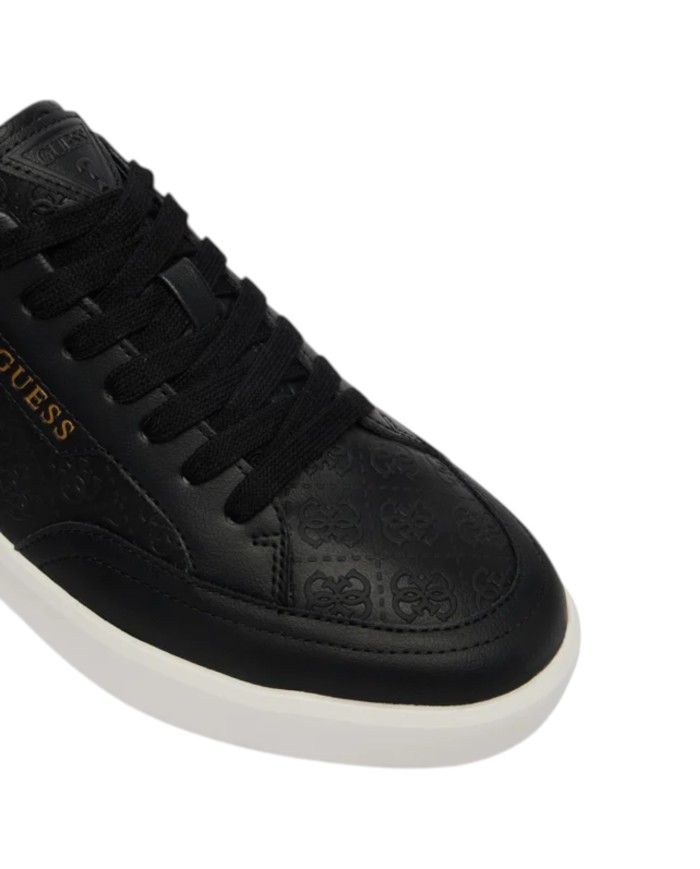 Sneakers Guess Uomo Yujen 4G Logo Leather Black