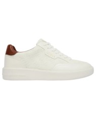 Sneakers Guess Uomo Yujen 4G Logo Leather White