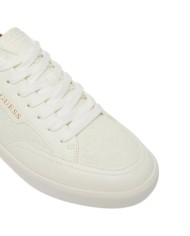 Sneakers Guess Uomo Yujen 4G Logo Leather White