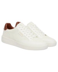Sneakers Guess Uomo Yujen 4G Logo Leather White