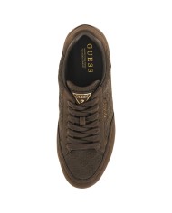 Sneakers Guess Uomo Yujen 4G Logo Suede Grey