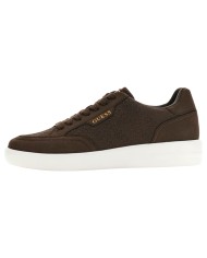 Sneakers Guess Uomo Yujen 4G Logo Suede Grey