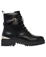 Anfibio Guess Donna Olanna G Logo Leather Black