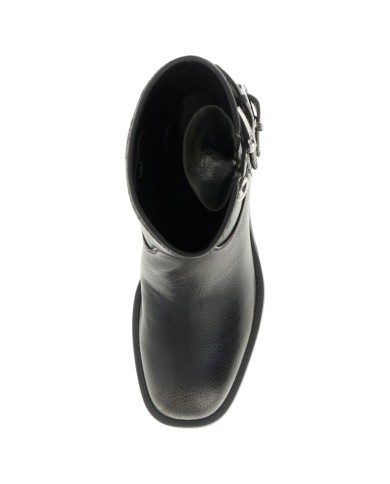 Stivaletto Guess Donna Matley 2 Con Tacco Leather Black Taupe