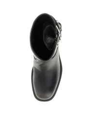 Stivaletto Guess Donna Matley 2 Con Tacco Leather Black Taupe