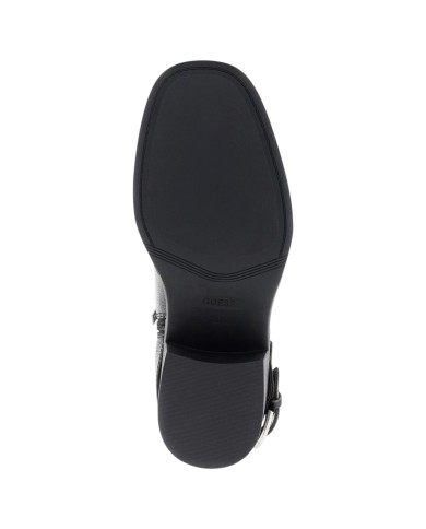 Stivaletto Guess Donna Matley 2 Con Tacco Leather Black Taupe