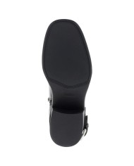 Stivaletto Guess Donna Matley 2 Con Tacco Leather Black Taupe