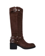 Stivale Guess Donna Matley Con Tacco Suede Brown