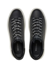 Sneakers Uomo Guess Elba Patch Logo Leather Black