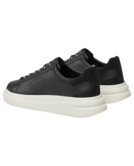 Sneakers Uomo Guess Elba Patch Logo Leather Black