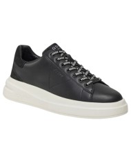 Sneakers Uomo Guess Elba Patch Logo Leather Black