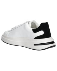 Sneakers Uomo Guess Elba Patch Logo Leather White Black