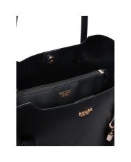 Shopper Donna Guess Melody Con Pochette Leather Black