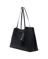 Shopper Donna Guess Melody Con Pochette Leather Black