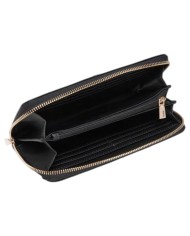 Portafoglio Donna Guess Laurel II Slg Saffiano Leather Black