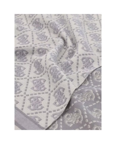 Sciarpa Donna Guess Scarf Jacquard 4 G Logo Grey Logo