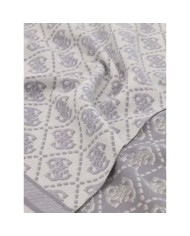 Sciarpa Donna Guess Scarf Jacquard 4 G Logo Grey Logo
