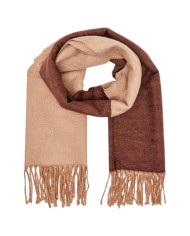 Sciarpa Donna Guess Scarf 70 X 180 4 G Logo Brown Multi