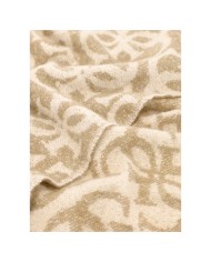 Sciarpa Donna Guess Scarf 40 X 180 4 G Maxi Logo Taupe
