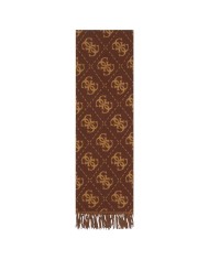 Sciarpa Donna Guess Scarf 70 x 190 4 G Maxi Logo Brown