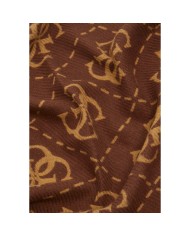 Sciarpa Donna Guess Scarf 70 x 190 4 G Maxi Logo Brown