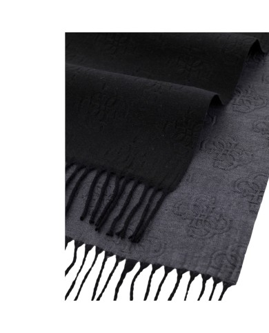 Sciarpa Donna Guess Scarf 70 x 180 4 G Logo Black Multi