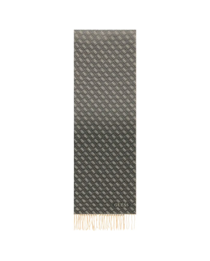 Sciarpa Donna Guess Scarf 60 x 190 4 G Logo Black Multi