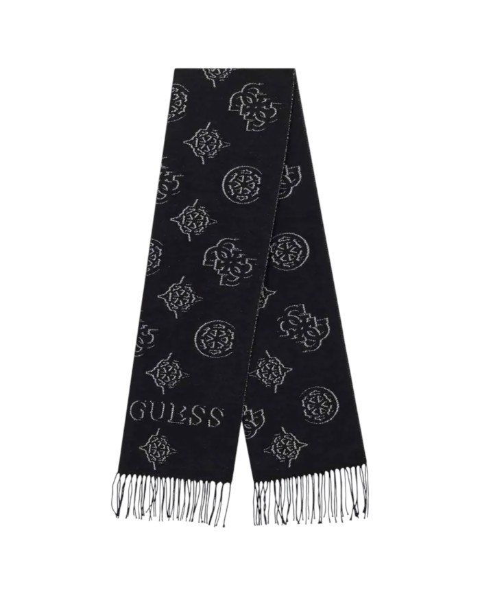 Sciarpa Donna Guess Scarf 60 x 175 4 G Logo Peony Black