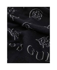 Sciarpa Donna Guess Scarf 60 x 175 4 G Logo Peony Black