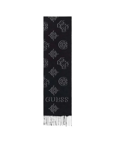 Sciarpa Donna Guess Scarf 60 x 175 4 G Logo Peony Black