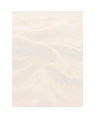 Sciarpa Donna Guess Scarf 60 x 175 4 G Logo Peony Bone White