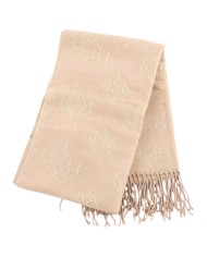 Sciarpa Donna Guess Scarf 50 x 175 4 G Logo Peony Light Taupe