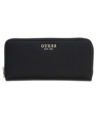 Portafoglio Donna Guess Melody Slg Wallet Leather Black