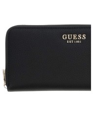 Portafoglio Donna Guess Melody Slg Wallet Leather Black