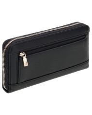 Portafoglio Donna Guess Melody Slg Wallet Leather Black