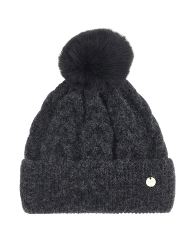 Cappello Donna Guess Knitted Beanie Coal Black