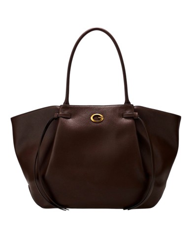 Shopper Donna Guess Tote Allegra G Logo Leather Brown