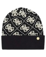 Sciarpa E Cappello Donna Guess Box 4 G Logo Black