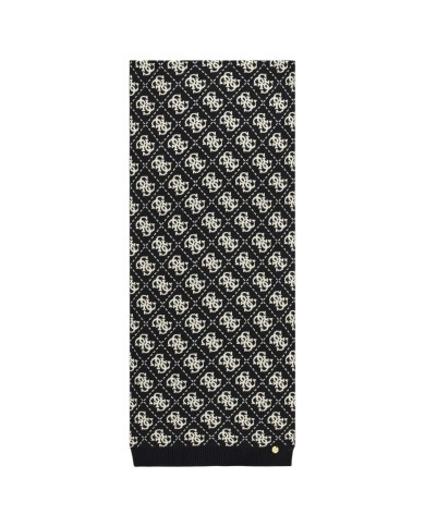 Sciarpa E Cappello Donna Guess Box 4 G Logo Black