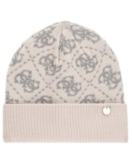 Sciarpa E Cappello Donna Guess Box 4 G Logo Bone